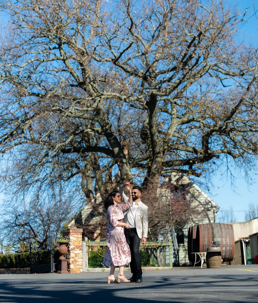 1st birthday, pink theme, winery venue, photo 2 of 12