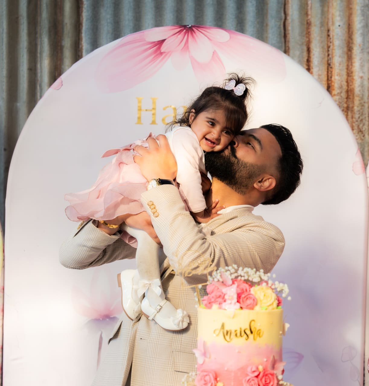 1st birthday, pink theme, winery venue, photo 12 of 12