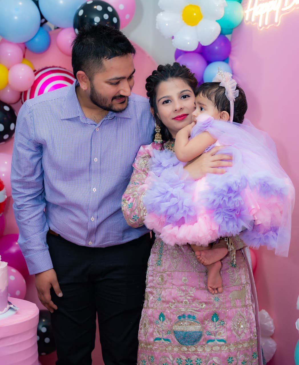 1st birthday, pastel balloons, photo 9 of 9