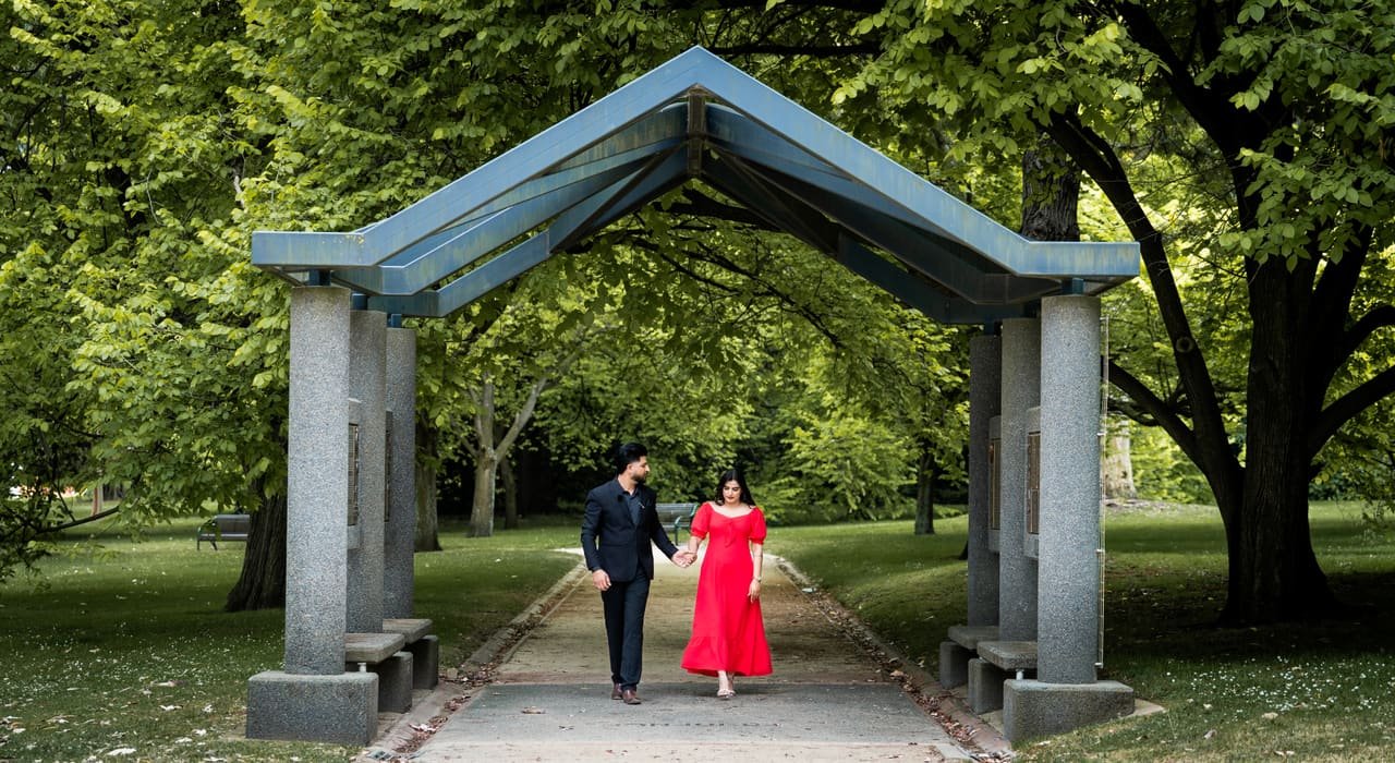Pre‑wedding, garden to night, photo 3 of 14