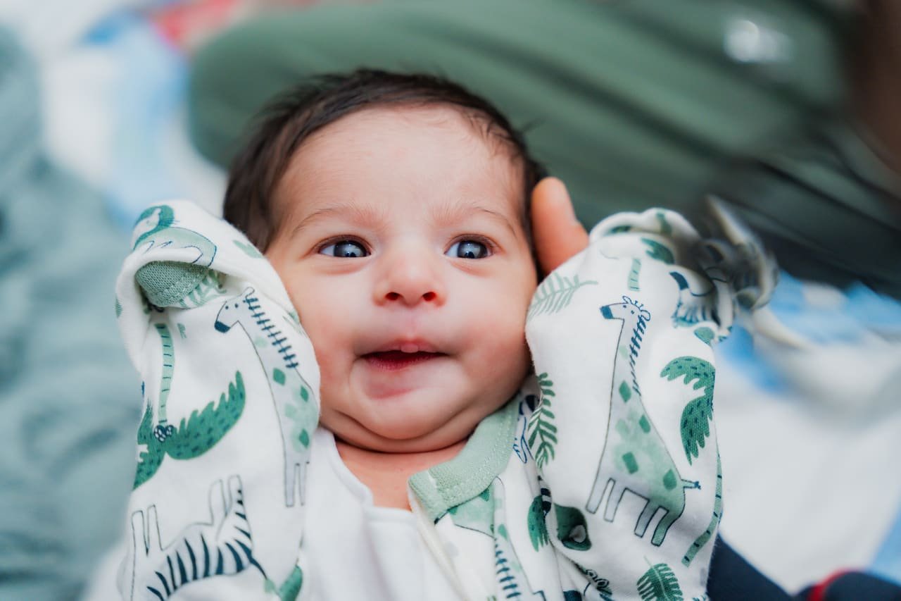 Newborn at home, photo 2 of 18