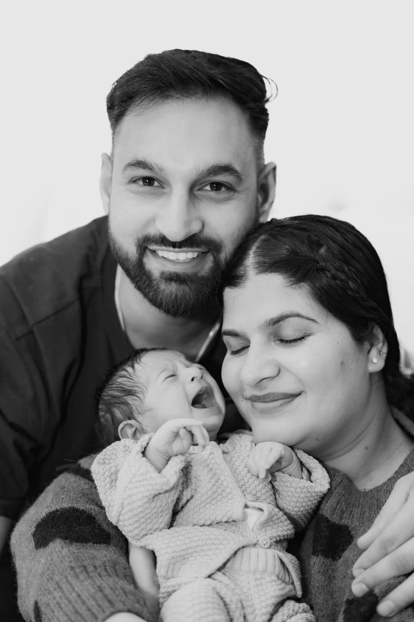 Newborn at home, photo 4 of 18
