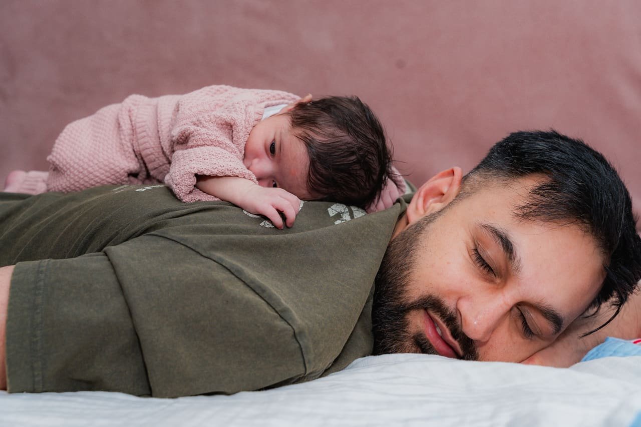 Newborn at home, photo 11 of 18